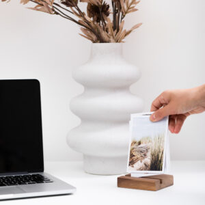 Suport lemn printuri tip card